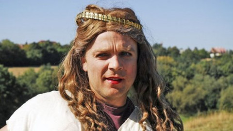 Vzduchoplavec Kráčmera - Nad Prahou