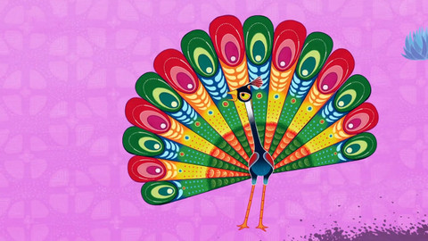 Příběhy Tinga Tinga - 38/52 Proč se páv naparuje