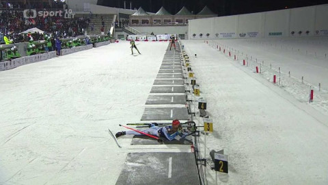 ME v biatlonu 2016 Rusko - Sprint mužů na 10 km