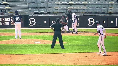 Česká baseballová Extraliga - Draci Brno - Tempo Praha