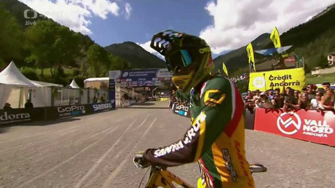 MS horských kol 2015 Vallnord - Sjezd - muži