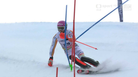 MS v alpském lyžování 2025 Rakousko - Slalom týmové kombinace mužů