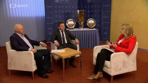 Hokej den poté - Tisková konference před začátkem play-off Tipsport extraligy