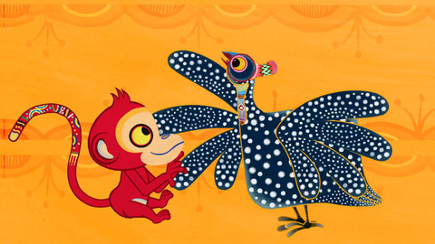 Příběhy Tinga Tinga - 43/52 Proč má perlička puntíky