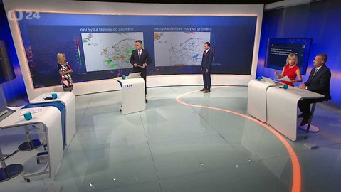 90’ ČT24 - Počasí o prázdninách