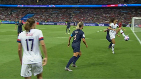 MS ve fotbalu žen 2019 Francie - Francie - USA