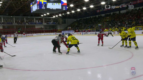 MS v ledním hokeji U18 2026 Slovensko - Švédsko - Česko
