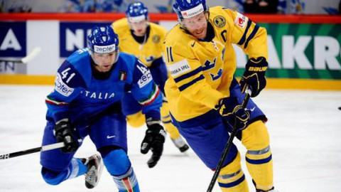 MS v ledním hokeji 2012 Finsko a Švédsko - Itálie - Švédsko