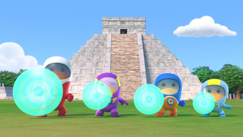 Tryskouni - Chichén Itzá v Mexiku
