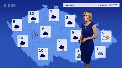Předpověď počasí - 18. března 2017 17:55