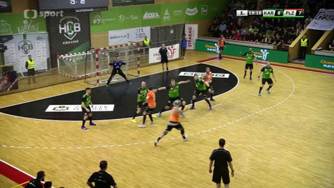 Házená - HCB Karviná - Talent ROBSTAV-M.A.T. Plzeň