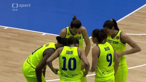 Evropská liga v basketbalu - ZVVZ USK Praha - Wisla Can-Pack Krakov