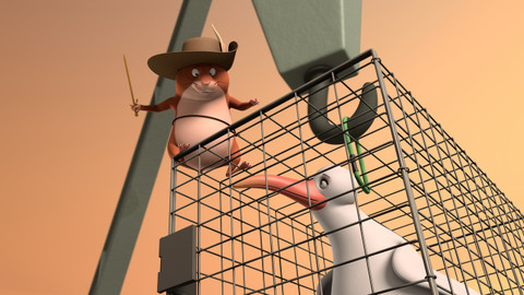 Myší mušketýři - 15/45 Hrdina přístavu