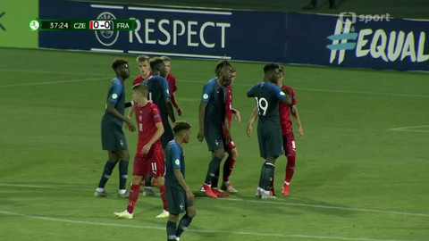 ME ve fotbalu hráčů do 19 let Arménie 2019 - Česko - Francie