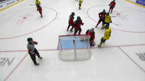 MS v ledním hokeji U18 2025 USA - Kanada - Švédsko