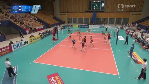 ME ve volejbalu žen 2013 - Česko - Polsko