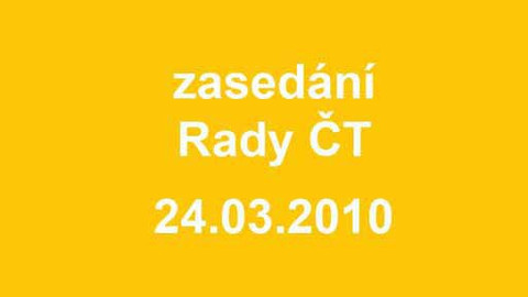 Jednání Rady České televize - 5. jednání Rady ČT v roce 2010