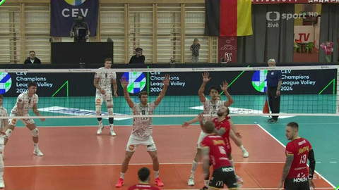 Liga mistrů ve volejbalu - VK Jihostroj České Budějovice - SVG Lüneburg