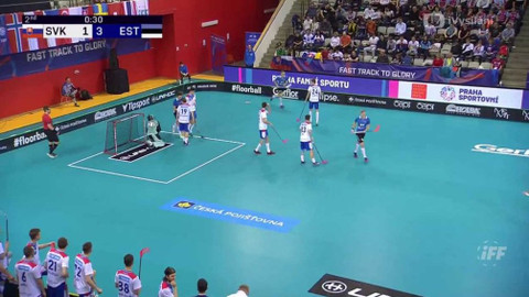 MS ve florbalu 2018 Česko - Estonsko – Slovensko