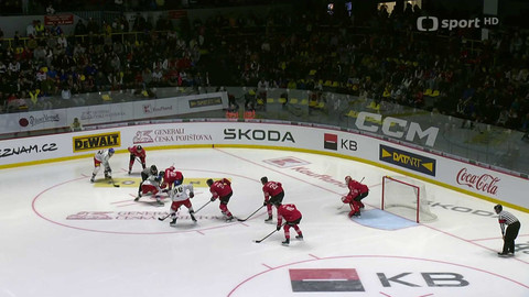 Hokej - Česko - Rakousko