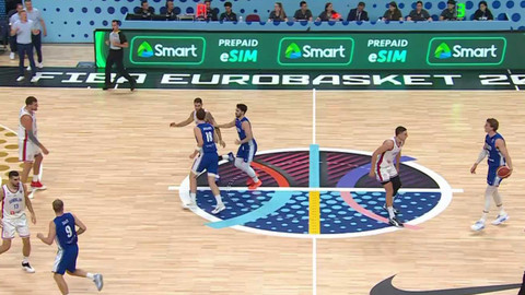 ME v basketbalu mužů 2025 - Srbsko - Finsko