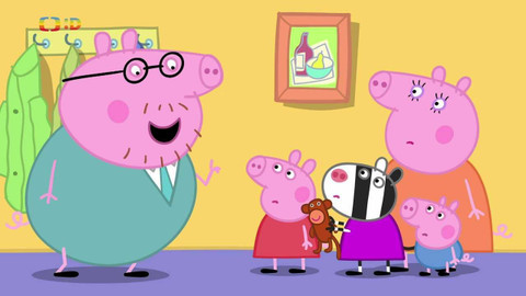 Prasátko Peppa - Opičák má kašel