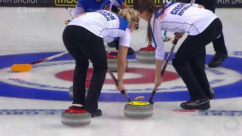 Curling - Česko - Švédsko