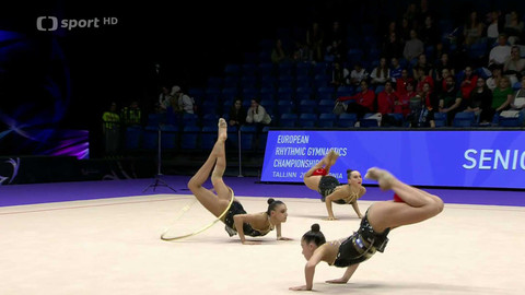 ME v moderní gymnastice 2025 Estonsko - Sestřih dvojboje společných skladeb