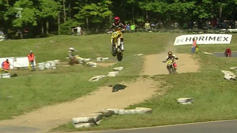 Motocyklové závody - MM ČR supermoto 2012 Písek