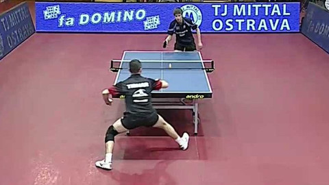 Extraliga stolního tenisu - TJ Mittal Ostrava - SK Kotlářka Praha