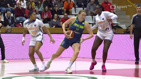 Evropská liga v basketbalu - Spar Girona - ZVVZ USK Praha