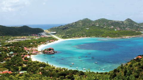 Země a města světa - Svatý Bartoloměj, rajský ostrov