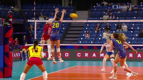ME ve volejbalu žen 2023 - Slovensko - Španělsko