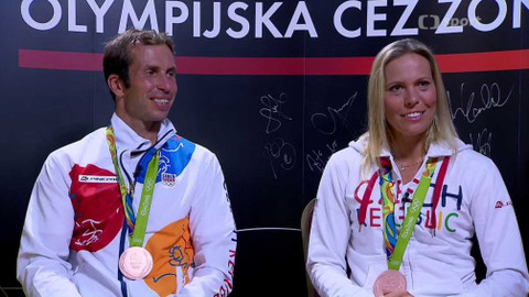 XXXI. letní olympijské hry 2016 Rio de Janeiro - Olympijská ČEZ zóna - Štěpánek, Hradecká