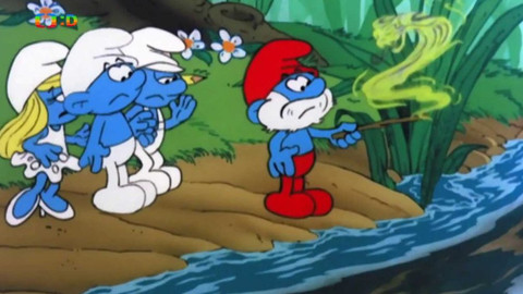 Šmoulové - Scvrkávající se kouzelník