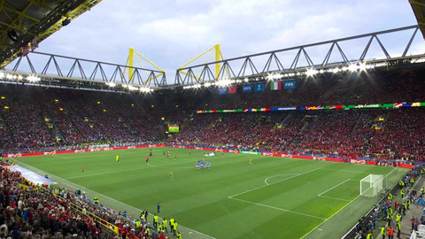 UEFA EURO 2024 Německo - Pohled shora: Itálie - Albánie