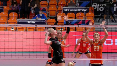 ME ve volejbalu žen 2021 - Nizozemsko - Německo