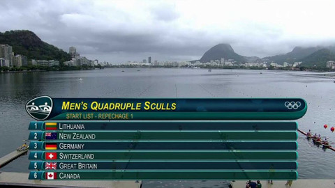 XXXI. letní olympijské hry 2016 Rio de Janeiro - Veslování