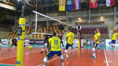 Liga mistrů ve volejbalu - HAOK Mladost Zagreb - ČEZ Karlovarsko