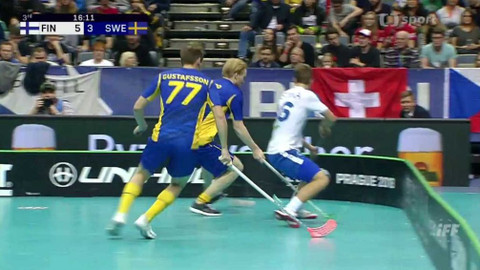 MS ve florbalu 2018 Česko - Finsko - Švédsko