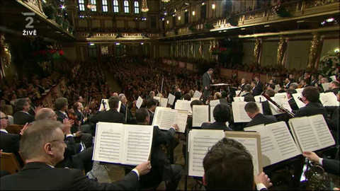 Novoroční koncert Vídeňských filharmoniků - Novoroční koncert Vídeňských filharmoniků 2012