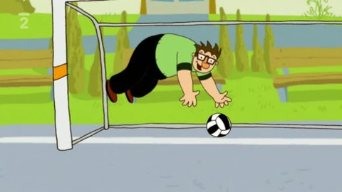 Berta a Ufo - Tatínek brankářem