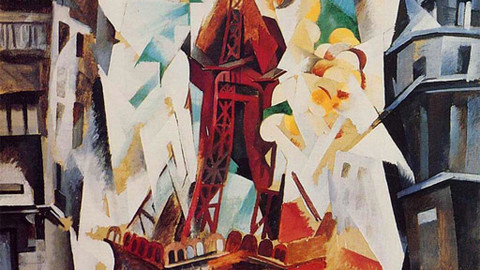 Mistrovská díla - Robert Delaunay - Eiffelova věž, Martova pole