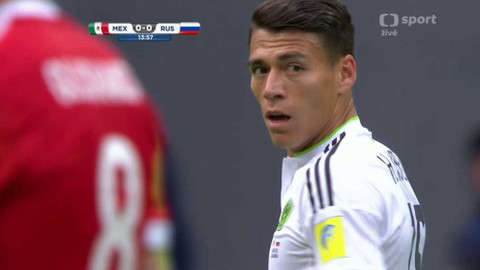 Pohár Konfederace 2017 - Mexiko - Rusko