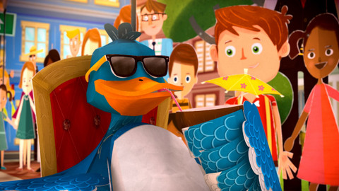 Zak a Kvák - Kačer papírmaratoňák