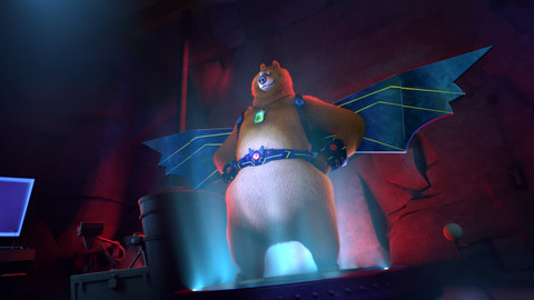 Méďa a lumíci - Větší míra netopýra