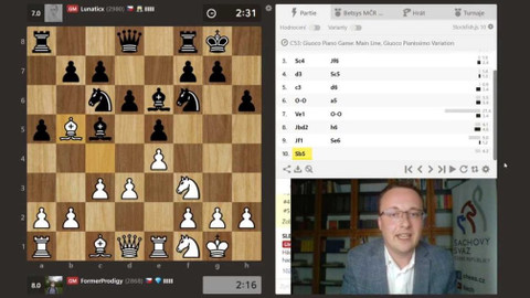 Šachy - MČR v online bleskovém šachu 2021