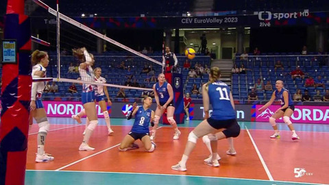 ME ve volejbalu žen 2023 - Finsko - Slovensko