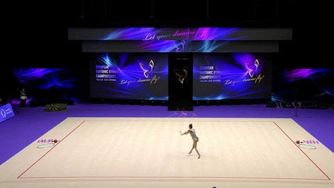 ME v moderní gymnastice 2025 Estonsko - Finálový program jednotlivkyň