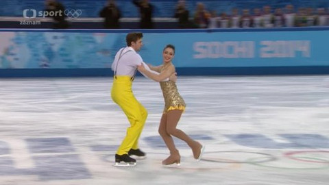 XXII. zimní olympijské hry 2014 Soči - Krasobruslení: sportovní dvojice - krátký program